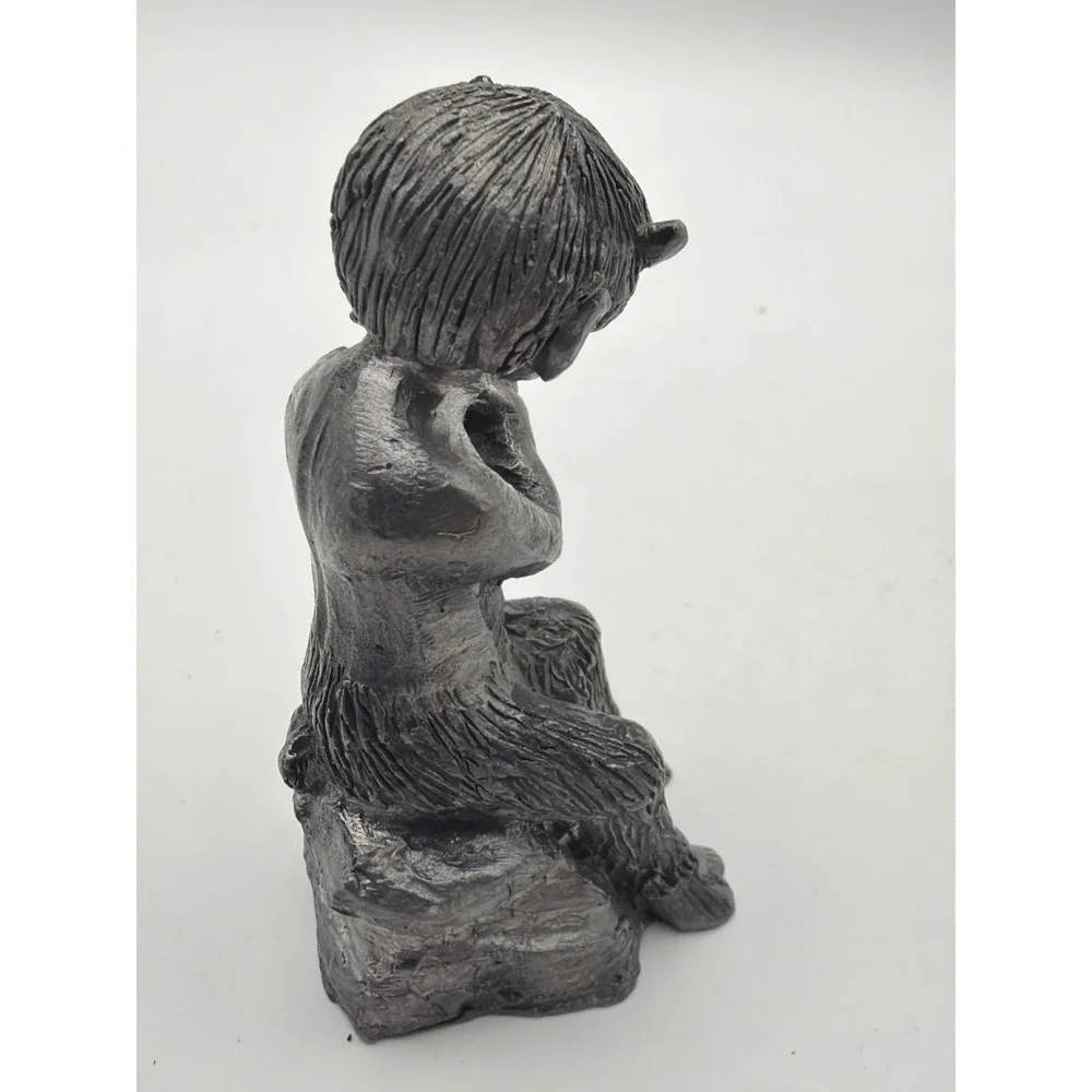 M. Ricker Fine Pewter Figurines Lot Unicycle Boy Centaur Satyr 25295 6188